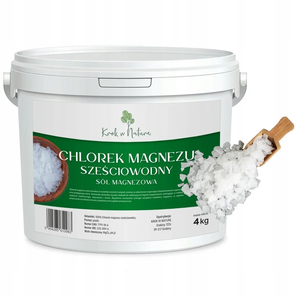 chlorek magnezu sól kąpielowa — zdjęcie produktu
