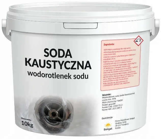 wodorotlenek sodu 10 kg — zdjęcie produktu