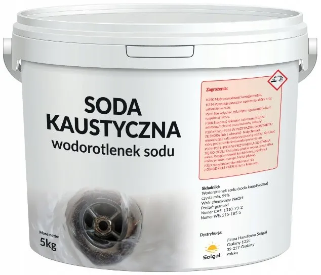 wodorotlenek sodu 5 kg — zdjęcie produktu